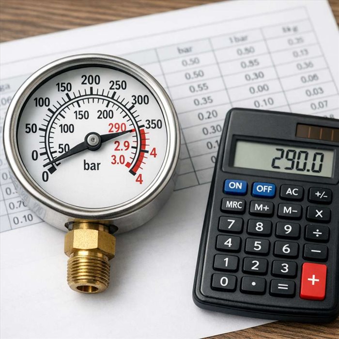290 kPa en bar : conversion simple et rapide | Guide pratique