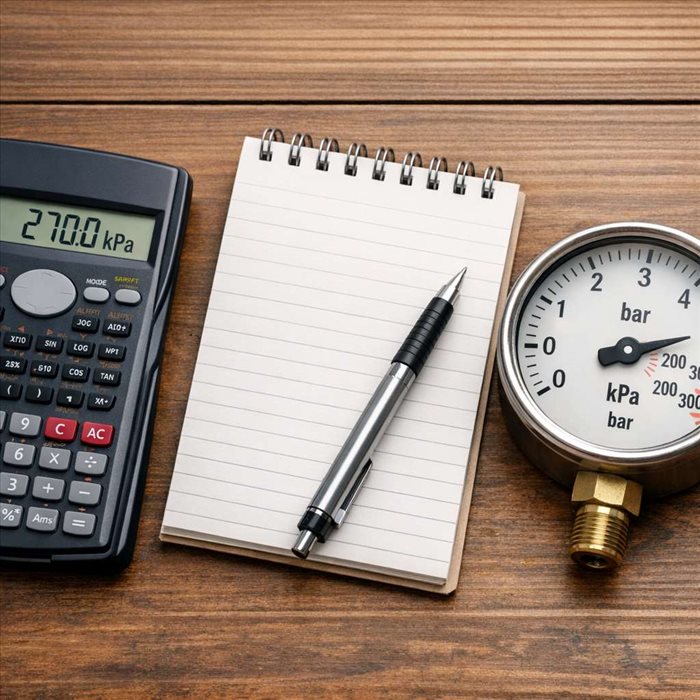 270 kPa en bar : conversion simple et rapide | Guide pratique