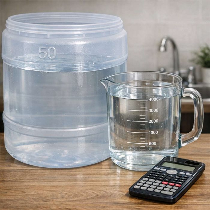 50 gallons en litres : conversion rapide et résultat exact