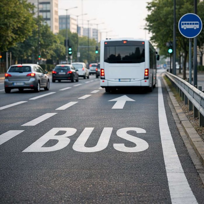 Voies réservées aux bus : règles, interdictions et sanctions
